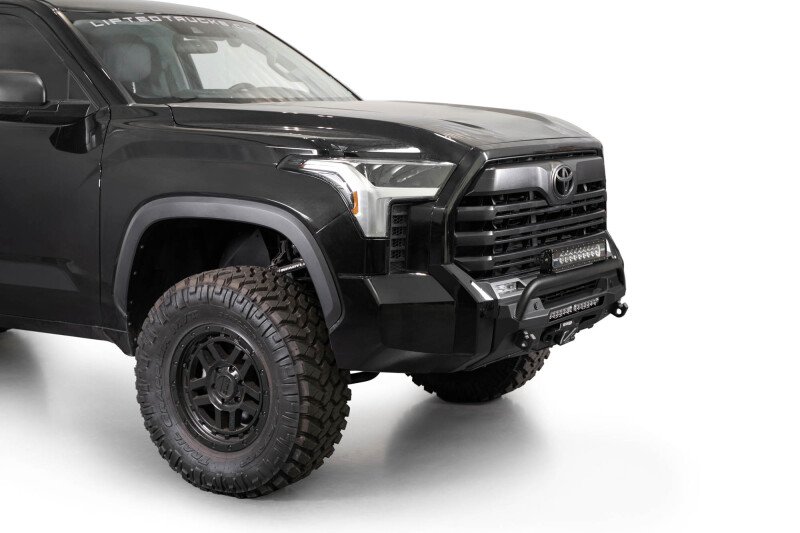 Toyota Tundra Bumper - Front - Addictive Desert Designs - Stealth Center Mount w/ Top Hoop - `22-`27
